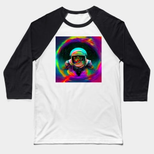 Astronaut Dissolving Into the All Baseball T-Shirt